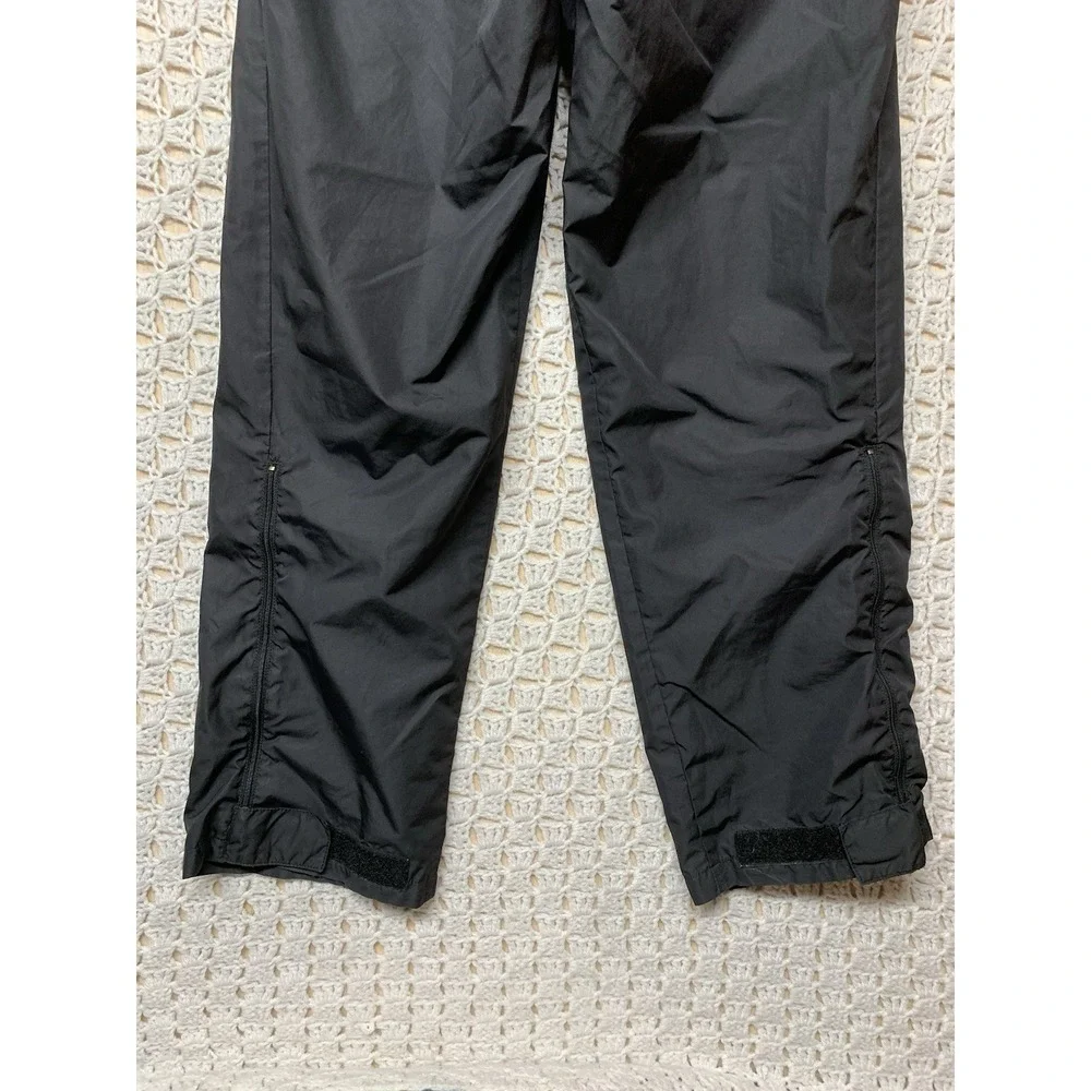 Vintage 90s Nike ACG Windbreaker‎ Track Pants Mens L Black Swoosh Zip Ankle